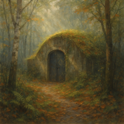 Alvira Bunkers in a Ghost Town in Pennsylvania